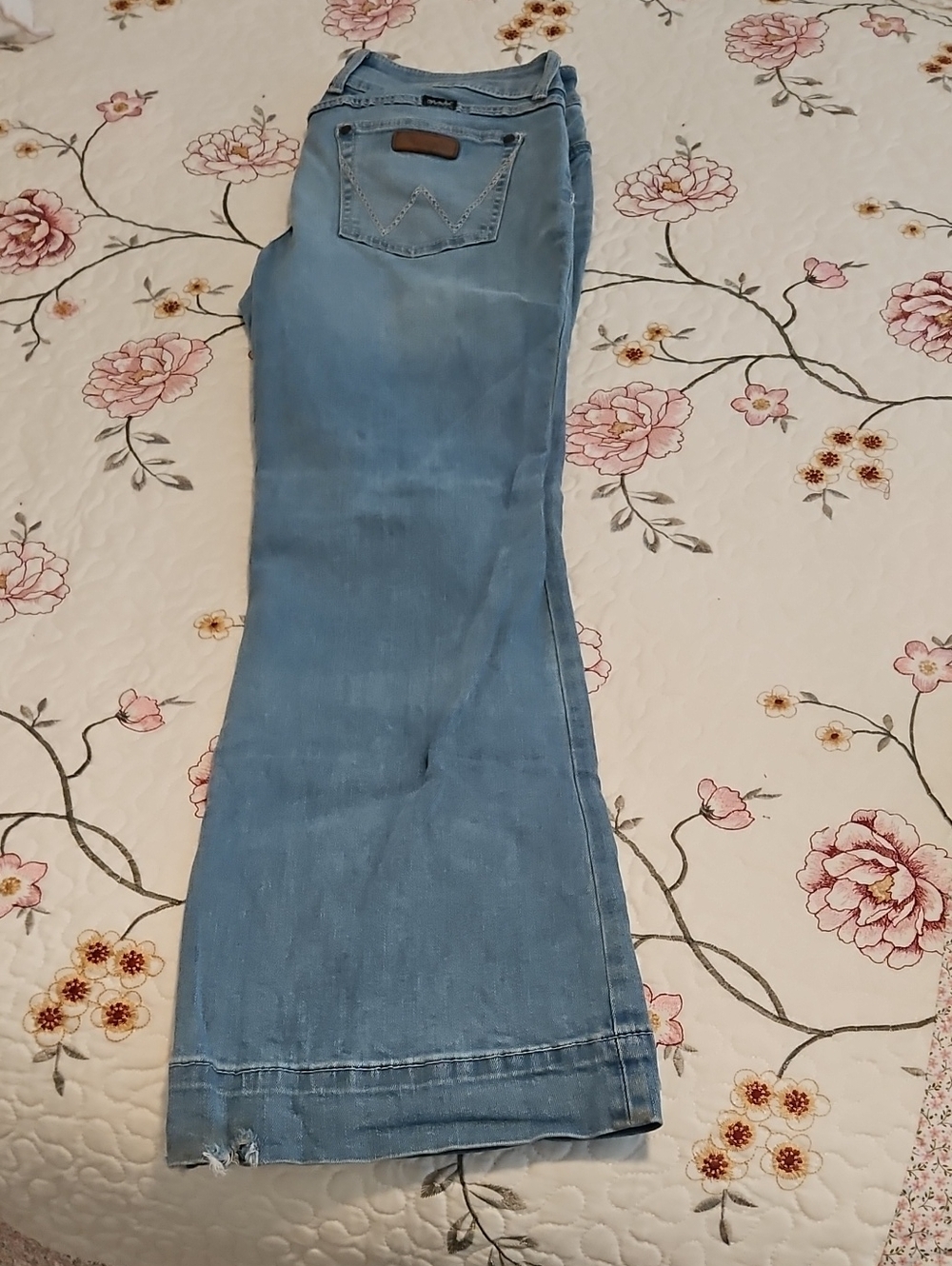 Wrangler Light Blue Flare Jeans
